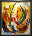 Stufen (Hermann Hesse)	 (80x50cm),	1998,	Öl und Pigmente auf Leinwand