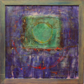 Löwenzahnwiese	 (90x80cm),	2010,	Öl und Pigmente auf Leinwand