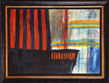 Altes Leinen erzählt..., 1989, (Öl auf Leinwand, 40x50cm) (verkauft)