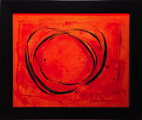 Tanz, 2012, Öl auf Leinwand (50x40) (Privatbesitz, Heidelberg)